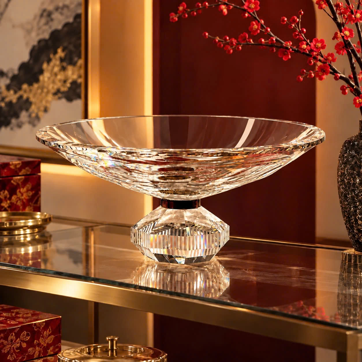 Khay pha lê KA Cristelle Катерина 12.0cm | Crystal Katerina