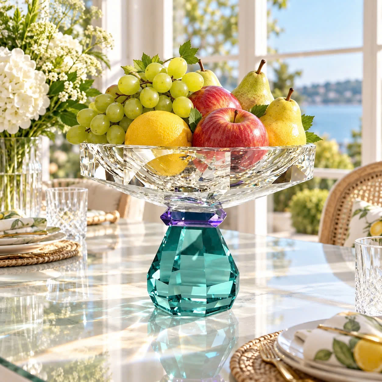 Khay pha lê KA Bleuvert Катерина 14.0cm | Crystal Katerina